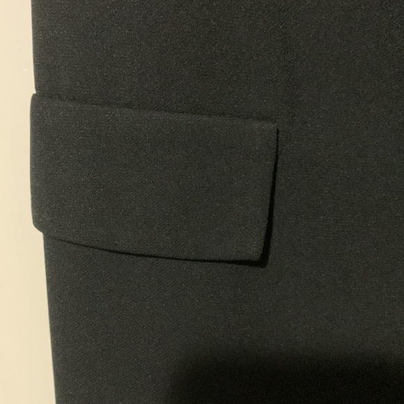 Liz Claiborne sleeveless black dress with optional slits with zippers both sides - Picture 4 of 13